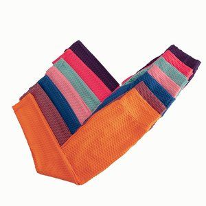 Dark green Jacquard bubble pants high waist yoga pants Breathable buttock workou